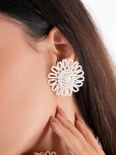 Latica White Studs